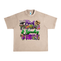 French Oak thick thighs and spooky vibes Urban Heavy Tee - BundleAndBundleShop