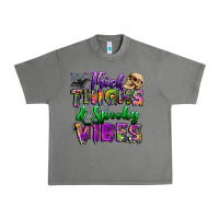 Tornado thick thighs and spooky vibes Urban Heavy Tee - BundleAndBundleShop