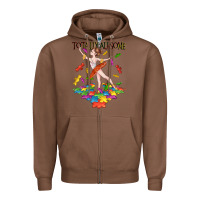 Chestnut totally au some Zipper Hoodie - CowGirlArtShop