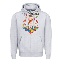 Heather Grey totally au some Zipper Hoodie - CowGirlArtShop