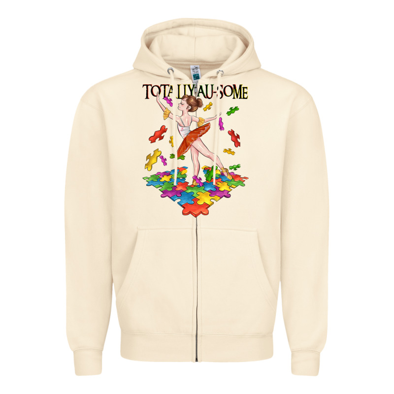 Totally Au Some Zipper Hoodie by CowGirlArtShop | Teevron