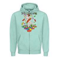 Seafoam totally au some Zipper Hoodie - CowGirlArtShop