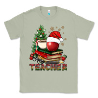 Matcha Teacher With Christmas Tree Classic Tee - BundleAndBundleShop