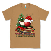 Toasted Coconut Teacher With Christmas Tree Classic Tee - BundleAndBundleShop