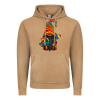 Vintage Camel LGBTQ+ Pride Gnome With Candy Vintage Hoodie - BundleAndBundleShop