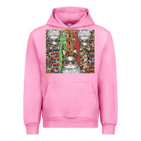 Fuchsia Pink easter Urban Hoodie - CowhideDigitalArt