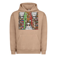 Pigment Burro easter Urban Hoodie - CowhideDigitalArt