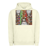 Pigment Pistachio easter Urban Hoodie - CowhideDigitalArt