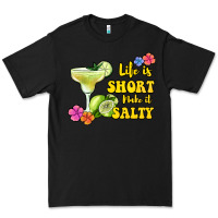 Black life is short make it salty Premium Tee - Jasminsmagicworld