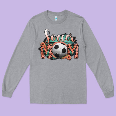 Soccer Mom Long Sleeve Tee Designed By Bettercallsaul