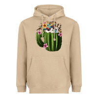 Mushroom Day Of The Dead Mexican Cactus Heavyweight Hoodie - FaDigitalArtStudio