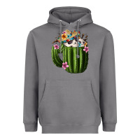 Storm Day Of The Dead Mexican Cactus Heavyweight Hoodie - FaDigitalArtStudio