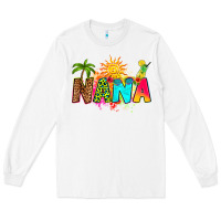 White summer nana Long Sleeve Tee - RanaPortraitStore