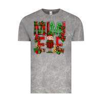 Cloud Rock Mimi Elf with Knitting Christmas Vintage Tee - BundleAndBundleShop
