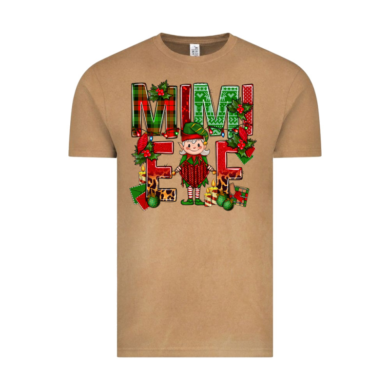 Mimi Elf With Knitting Christmas Vintage Tee by BundleAndBundleShop | Teevron
