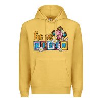 Antique Gold Easter Day He is risen Premium Hoodie - OliviaCreatesArt