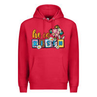 Cardinal Easter Day He is risen Premium Hoodie - OliviaCreatesArt