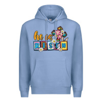 Colony Blue Easter Day He is risen Premium Hoodie - OliviaCreatesArt