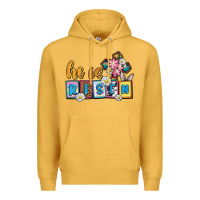 Mustard Easter Day He is risen Premium Hoodie - OliviaCreatesArt