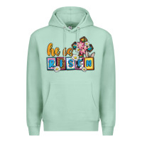Seafoam Easter Day He is risen Premium Hoodie - OliviaCreatesArt