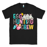 Black Egg Hunting Crew Easter Classic Tee - BundleAndBundleShop