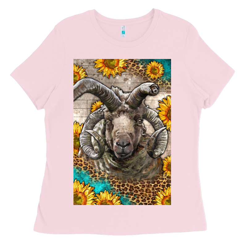 Western Navajo Churro Sheep Ladies Tee by LillyAllenDesigns | Teevron