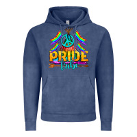Vintage Denim LGBTQ+ Pride Tribe Vintage Hoodie - BundleAndBundleShop