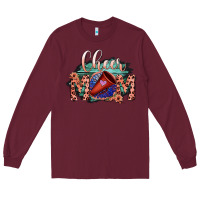 Burgundy Cheer Mom Long Sleeve Tee - Bettercallsaul