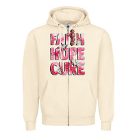 Sandshell faith hope cure breast cancer Zipper Hoodie - CowGirlArtShop