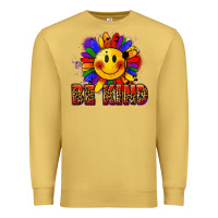 Antique Gold Be kind pride Premium Sweatshirt - FaDigitalArtStudio