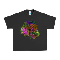 Pigment Black halloween spider web for patches Urban Heavy Tee - BundleAndBundleShop