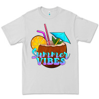 Dove Grey summer vibes coconut drink Premium Tee - Jasminsmagicworld