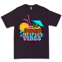 Plum summer vibes coconut drink Premium Tee - Jasminsmagicworld