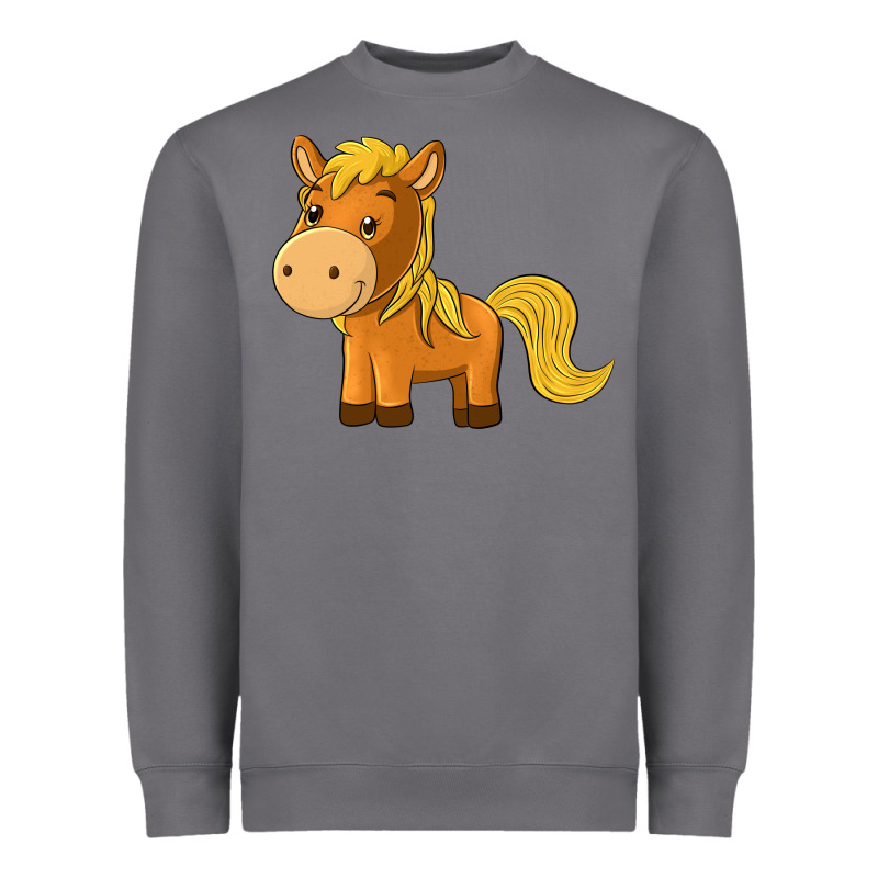 Cute Horse Heavyweight Sweatshirt by texasbilliewilder | Teevron