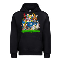 Black easter Urban Hoodie - CowhideDigitalArt