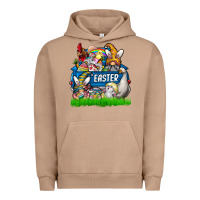 Pigment Burro easter Urban Hoodie - CowhideDigitalArt