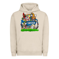 Pigment French Oak easter Urban Hoodie - CowhideDigitalArt