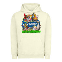 Pigment Pistachio easter Urban Hoodie - CowhideDigitalArt