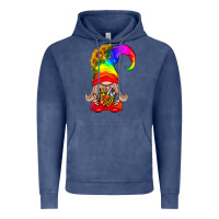 Lgbtq+ Pride Gnome With Donut Vintage Hoodie | Teevron