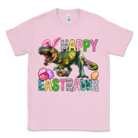 Bubblegum Pink Happy Eastrawr Easter Classic Tee - BundleAndBundleShop