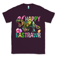 Plum Happy Eastrawr Easter Classic Tee - BundleAndBundleShop