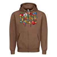 Chestnut autism teacher Zipper Hoodie - CowGirlArtShop