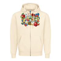 Sandshell autism teacher Zipper Hoodie - CowGirlArtShop