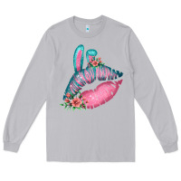 Moon Dust Eared Turquoise Pink Easter Lips Long Sleeve Tee - Bettercallsaul