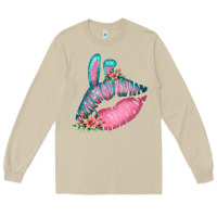 Mushroom Eared Turquoise Pink Easter Lips Long Sleeve Tee - Bettercallsaul