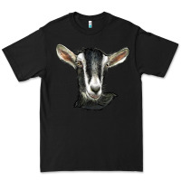 Black alpine goat head Premium Tee - LillyAllenDesigns