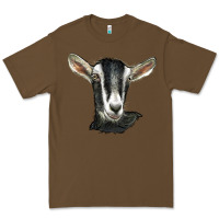 Cacao alpine goat head Premium Tee - LillyAllenDesigns