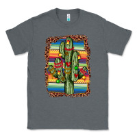 Charcoal Heather Christmas cactus Classic Tee - JahusDesignShop