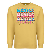 Antique Gold Merica vibes Premium Sweatshirt - FaDigitalArtStudio
