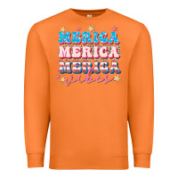 Carrot Merica vibes Premium Sweatshirt - FaDigitalArtStudio